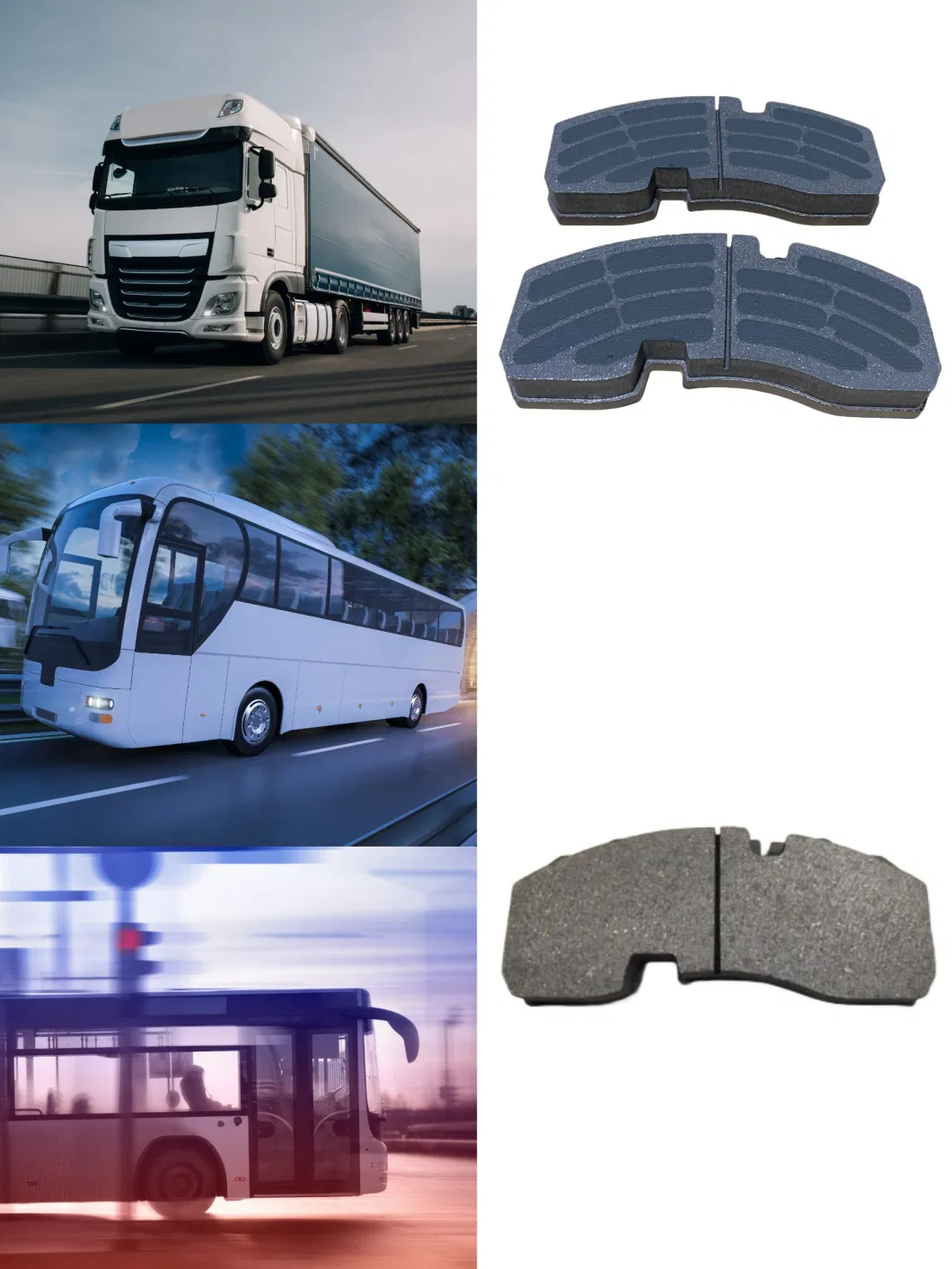 Auto Parts Brake Pad for Benz, Scania, Renault, Man, Volvo Bus and Truck (WVA29165)