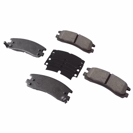 Wholesale Auto Car Parts Front Axle Different Materials Disc Brake Pads